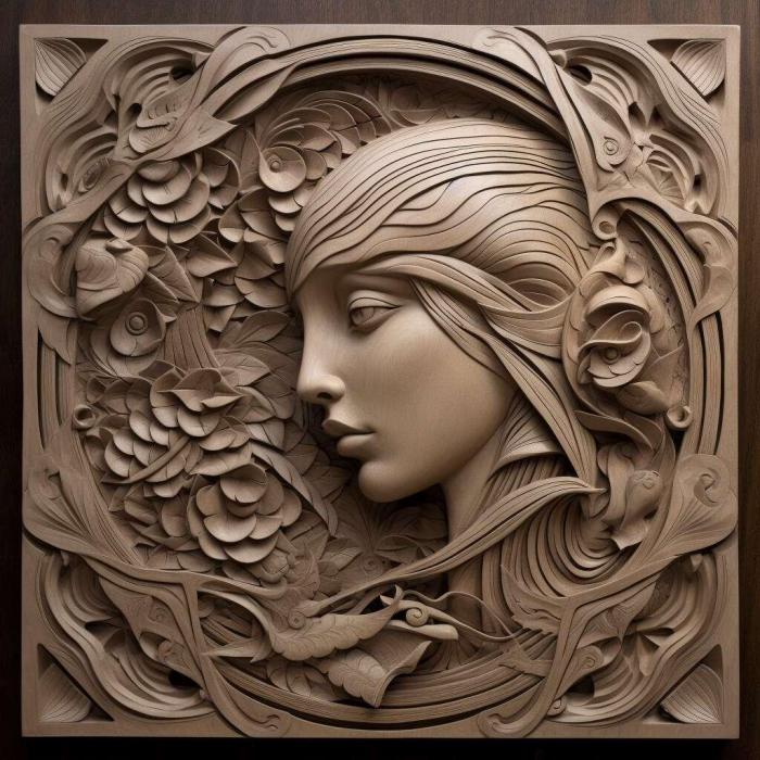 نموذج ثلاثي الأبعاد لآلة CNC 3D Art 